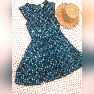 Forever21 Teal Mini Dress